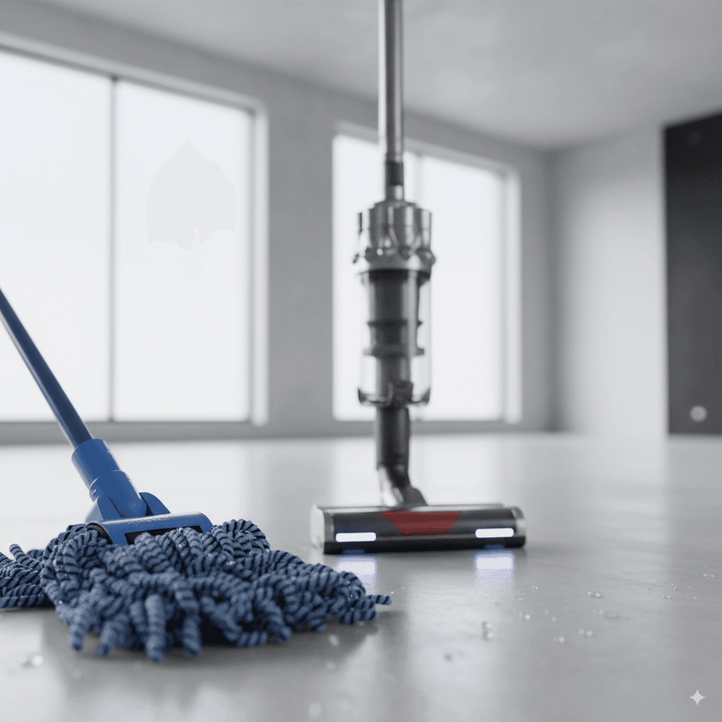 Professional cleaning background