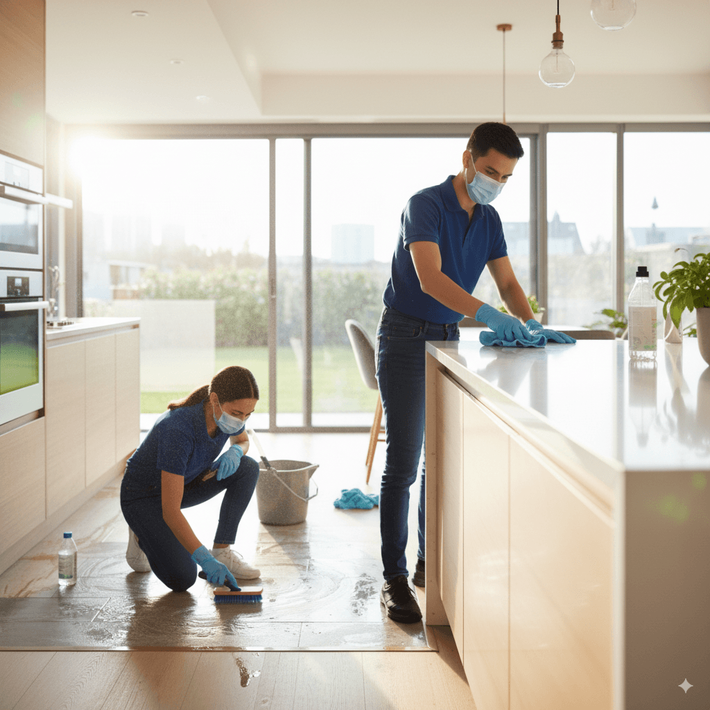 Professional deep cleaning service