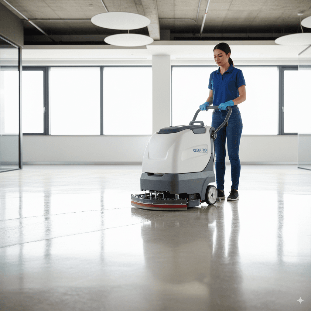 Professional floor care service