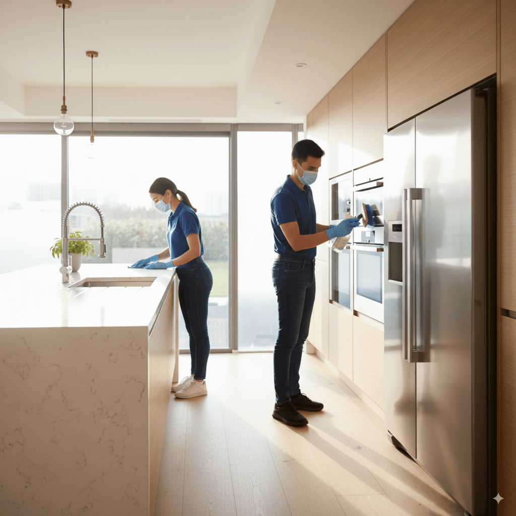 Professional kitchen cleaning service